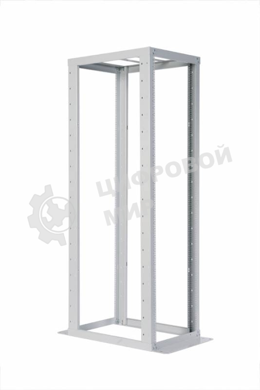 Стойка двухрамная ЦМО СТК-С-45.2.1000 45U 560ммX1280мм направл.закл.гайки 480кг серый