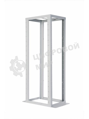 Стойка двухрамная ЦМО СТК-С-45.2.1000 45U 560ммX1280мм направл.закл.гайки 480кг серый