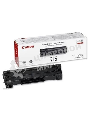 Картридж лазерный Canon Cartridge 712 (1870B002/1870A002) черный (1500 стр.) для Canon LBP-3010/3100