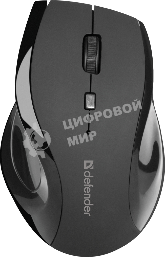 Мышь беспроводная Defender Accura MM-295 черный, 1600 dpi, радиоканал, USB, кнопки - 6