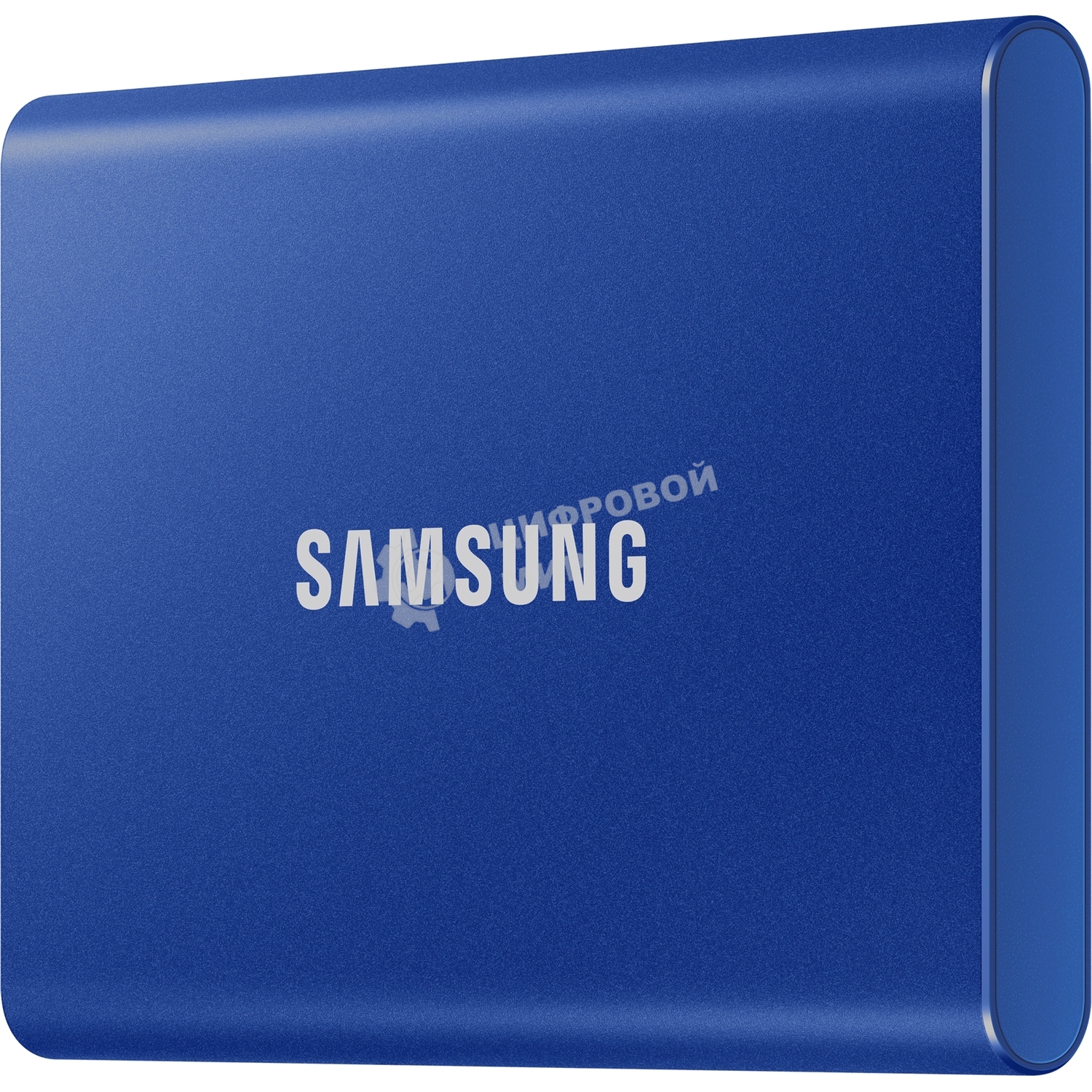 Внешний SSD Samsung T7, 1TB, USB 3.2 Gen 2 Type-C, R/W 1050/1000, синий
