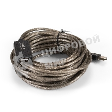 Удлинитель активный USB2.0-repeater ExeGate EX-UAE-AMAF-10.0 (Am/Af, 10м)