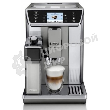 Кофемашина автоматическая DeLonghi ECAM650.55.MS серебристый, исп. кофе - зерновой/молотый, 2 л, 1450 Вт, 19 Бар.