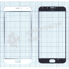 Стекло для Meizu MX5 белое