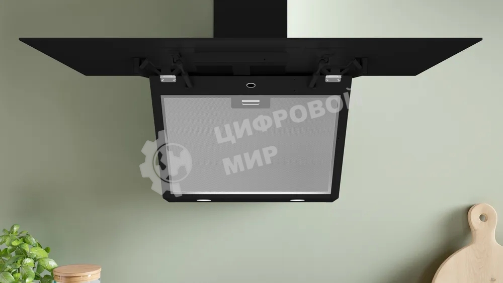 Вытяжка наклонная Bosch DWK96PJ60T черный, 60 см, 700 куб. м/ч, 71 дБ