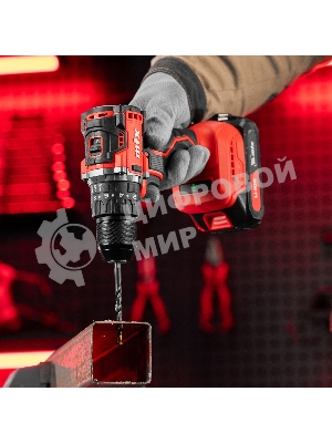 Дрель-шуруповерт MTX CIDS-BL-20, 20 В, 2 Ач, 60 Нм, бесщеточный, ударный