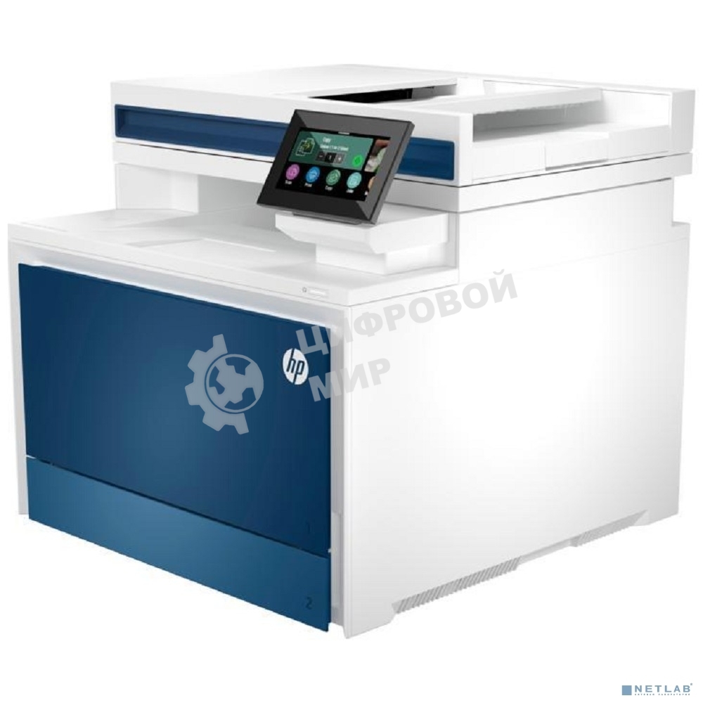 МФУ лазерное HP Color LaserJet Pro MFP 4303dw (5HH65A), A4, цветной, печ. 33 стр/мин., скан. до 44 изобр/мин. (ч/б) 35 изобр/мин. (цвет), 600x600 dpi (печать) 1200x1200 dpi (скан.), USB 2.0, Ethernet (RJ-45), Bluetooth