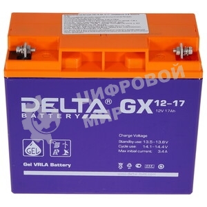 Батарея для ИБП Delta GX 12-17 (12V, 17Ah)
