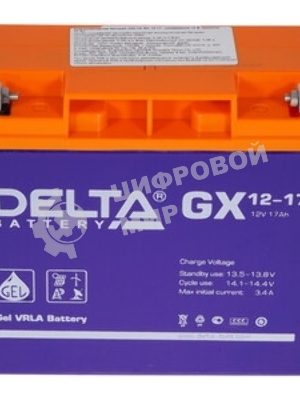 Батарея для ИБП Delta GX 12-17 (12V, 17Ah)