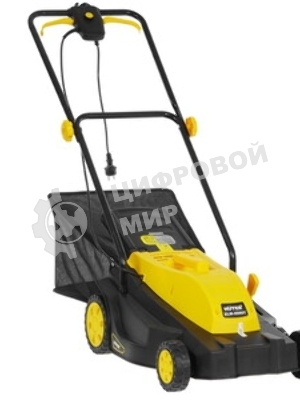 Газонокосилка роторная Huter ELM-2000T, от сети, 2000 Вт