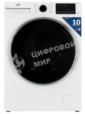 Стирально-сушильная машина Beko B3DFR57H22A антрацит, загрузка фронтальная 7.5кг, 1200 об/мин., класс: B