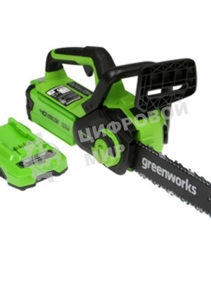 Цепная пила аккумуляторная GreenWorks G40CS30IIK2, 40V, 30 см, с 1* АКБ 2А*ч и ЗУ (2007807UA)