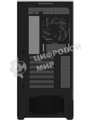 Компьютерный корпус ZALMAN P40 Prism Plus, ATX, черный, WINDOW, 3xCombo (3.5'' or 2.5