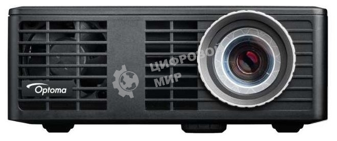 Проектор Optoma ML750e (DLP, LED, WXGA 1280x800, 700Lm, 15000:1, HDMI, USB, MHL, MicroSD, 1x1W speaker, 3D Ready, led 20000hrs, черный, 0.38kg)