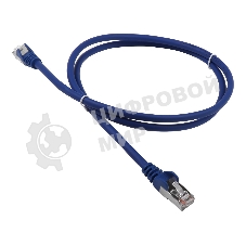 Патч-корд LANMASTER LSZH FTP cat.5e, 3.0 м, синий