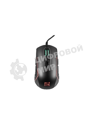 Мышь проводная Harper Gaming Kickback GM-P05 черный, 10000 dpi, USB, кнопки - 8