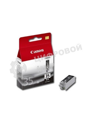 Картридж струйный Canon PGI-35Bk (1509B001) черный (9.30 мл, 200 стр.) для Canon PIXMA iP100, iP110