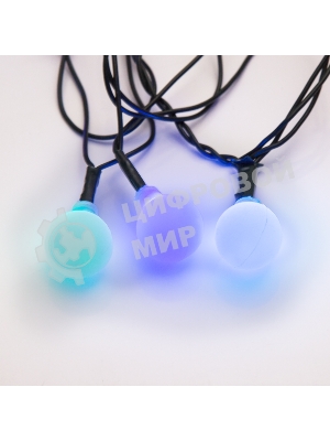 Гирлянда Neon-night Шарики Ø 18 мм, 5 м, темно-зеленый ПВХ, 30 диодов, цвет RGb