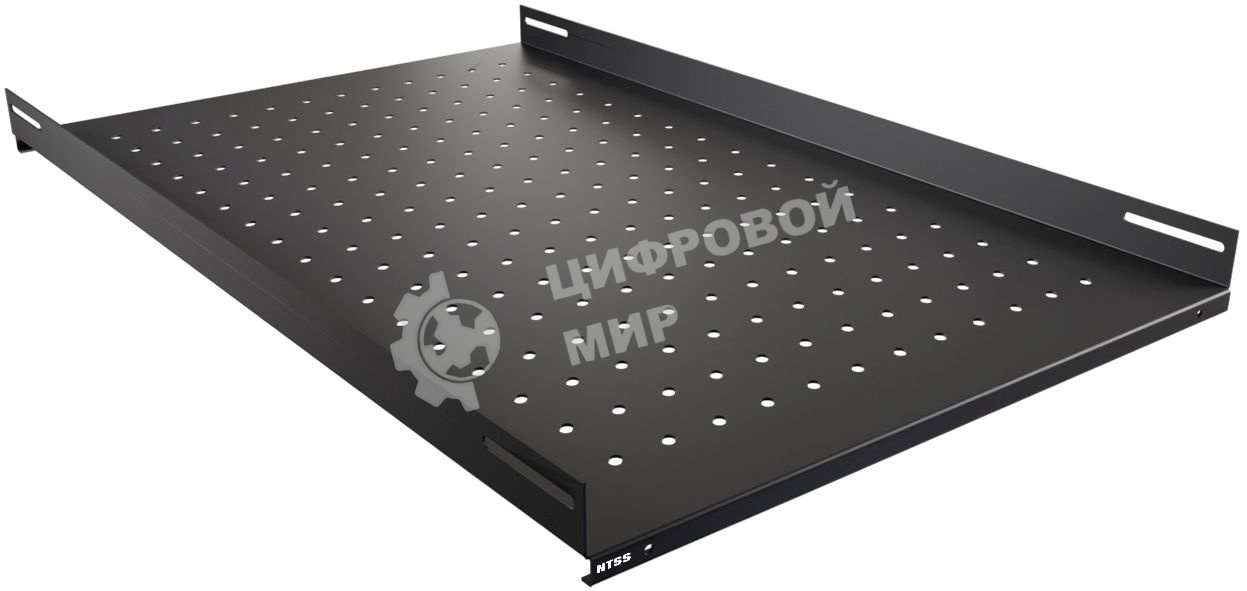 Полка стационарная NTSS NTSS-FS-H-1000-BL 1U нагр.:100кг. 19