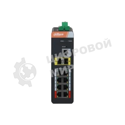 Коммутатор Dahua DH-IS4210-8GT-120 8x1 Гбит/с 2SFP 8PoE 120W управляемый