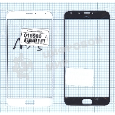 Стекло для Meizu MX5 белое