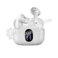 Беспроводные внутриканальные наушники с микрофоном Sven E-310B, белый (Bluetooth, TWS, ANC, ENC, APP)