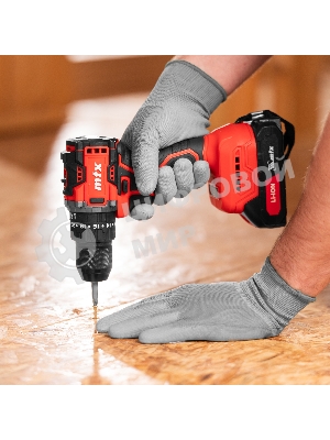 Дрель-шуруповерт MTX CIDS-BL-20, 20 В, 2 Ач, 60 Нм, бесщеточный, ударный