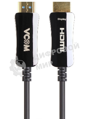 Активный оптический кабель HDMI 19M/M,ver. 2.0, 4K@60 Hz 40m VCOM