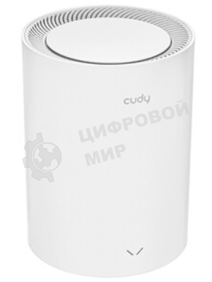 Бесшовный Mesh роутер Cudy M1800 (M1800 1-PACK) AX1800 10/100/1000BASE-TX/Wi-Fi белый