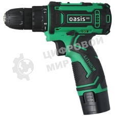 Дрель-шуруповерт Oasis ASB-12S Eco, 12 В, 1,5 Ач, 25 Нм, щеточный