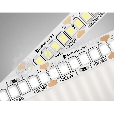 Светодиодная лента Ambrella light GS3402 2835 240Led/ 20W m/ 24V IP20 4500K/ 5000*10*1.2mm (2 конт.)