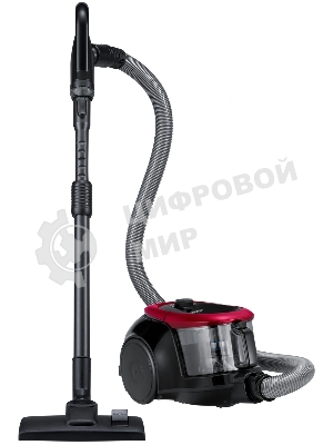 Пылесос Samsung VC18M21C0VR/EV красный/черный, 380/1800 Вт, уборка сухая, пылесборник контейнер 1.5 л