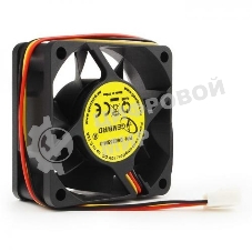 Вентилятор для корпуса Gembird D6025SM-3 черный, 60 мм, 4000 об/мин, 25 дБ, 3 pin