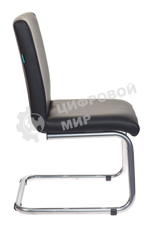 Кресло компьютерное Бюрократ CH-250-V/BLACK черный, искусственная кожа