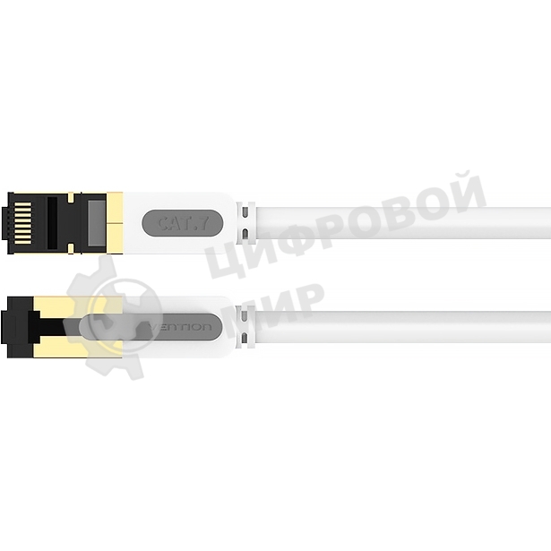 Патч-корд Vention прямой SFTP cat.7 RJ45 - 5м. Серый