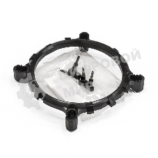 Кулер для процессора ExeGate Dark Magic EXX400V2-PWM.RGb серебристый, 120 мм, алюминий/медь, 2100 об/мин, 24 дБ, 4 pin, 140 Вт, 155 мм