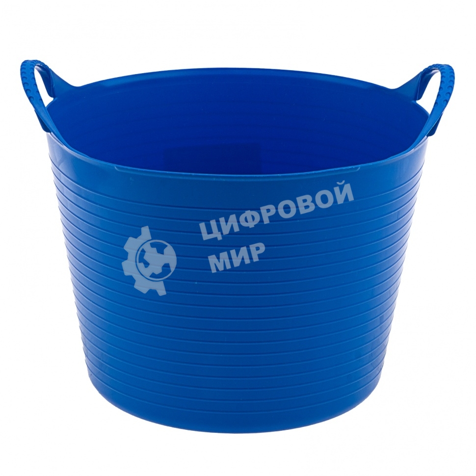 Ведро гибкое Сибртех сверхпрочное 14 л, синий