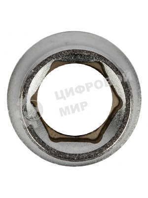 Головка торцевая Matrix, 12 мм, 6-гранная, CrV, под квадрат 1/2