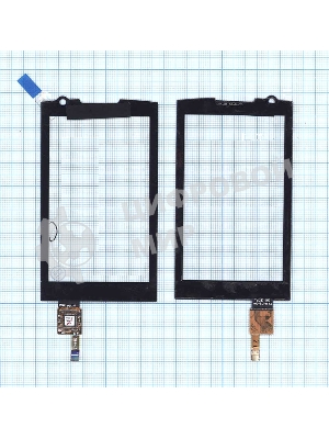 Сенсорное стекло (тачскрин) для Samsung M1 GT-I6410, черное