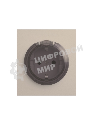 Розетка KRANZ STRONG 1-ая с/з с/у, со шторками и крышкой 16А шелк