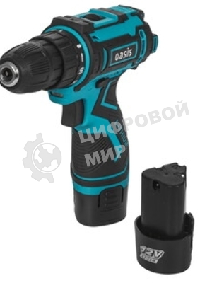 Дрель-шуруповерт Oasis ASB-12S /J/ 201, 12 В, 2 Ач, 30 Нм, щеточный