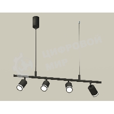 Светильник Ambrella light XB9002150/4 SBK/FR черный песок/белый матовый MR16 GU5.3 (С9002, С6313, N6221)