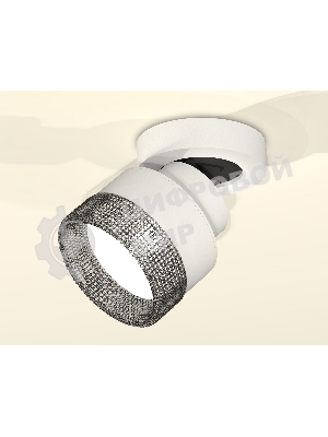 Светильник Ambrella Light XM8101041 SWH/BK белый песок/тонированный GX53 (A2228, A2105, C8101, N8484)