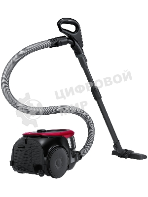 Пылесос Samsung VC18M21C0VR/EV красный/черный, 380/1800 Вт, уборка сухая, пылесборник контейнер 1.5 л