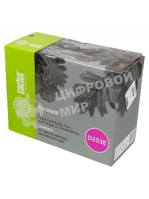 Картридж лазерный Cactus CS-D203E черный (10000 стр.) для Samsung SL-M3820D/M3820ND/M4020ND/M4020NX