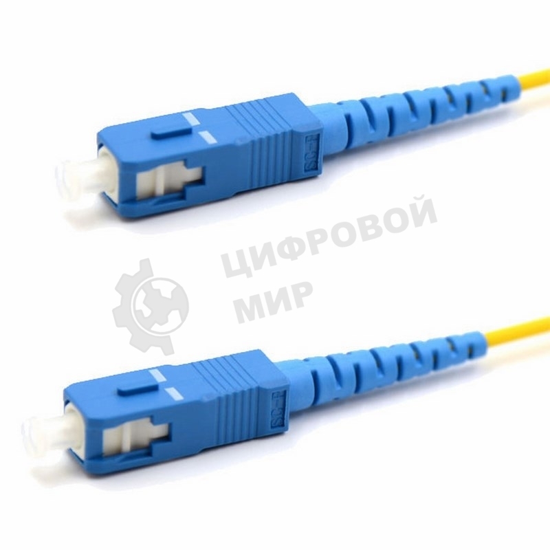 Патч-корд оптический соединительный Rexant (SM), 9/125 (OS2), SC/UPC-SC/UPC, (Simplex), LSZH, 1м