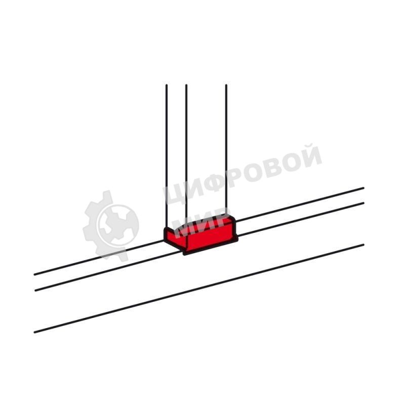 Отвод плоский Legrand 010735 с переходом на кабель-канал шириной 80мм, для кабель-каналов 80х35мм, 105х35мм, 80х50мм, 150х50мм