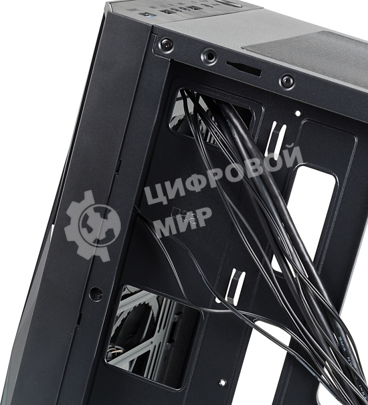 Компьютерный корпус Aerocool/Formula F-3401 (V1) черный без БП ATX 3x120мм 2xUSB 2.0 1xUSB 3.0 audio bott PSU