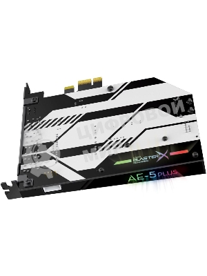 Звуковая карта Creative PCI-E BlasterX AE-5 Plus (BlasterX Acoustic Engine) 5.1 Ret