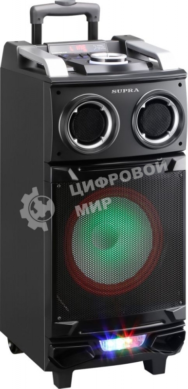 Минисистема SUPRA SMB-880 черный 140Вт/FM/USB/BT/SD